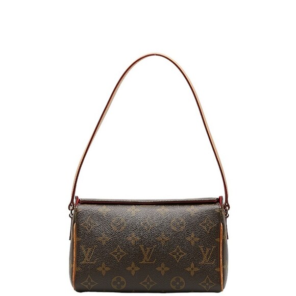 LOUIS VUITTON Brown Monogram Leather Bag - Picture 1 of 13